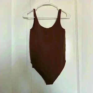 SKIMS Brown Bodysuit Size S/M